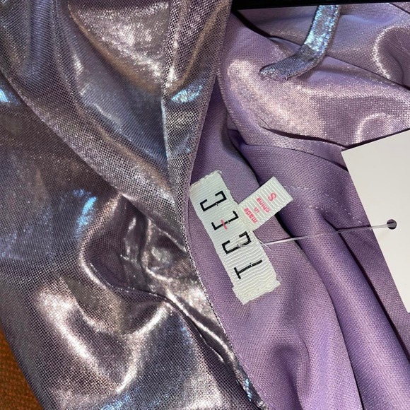 Nwt ruched deep v neck bodycon - Picture 3 of 3